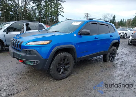 2018 Jeep Cherokee Trailhawk 4X4 из США, поврежденный, VIN 1C4PJMBX0JD569924